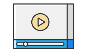 Ícone referente ao Serviço de Produção de Vídeos 